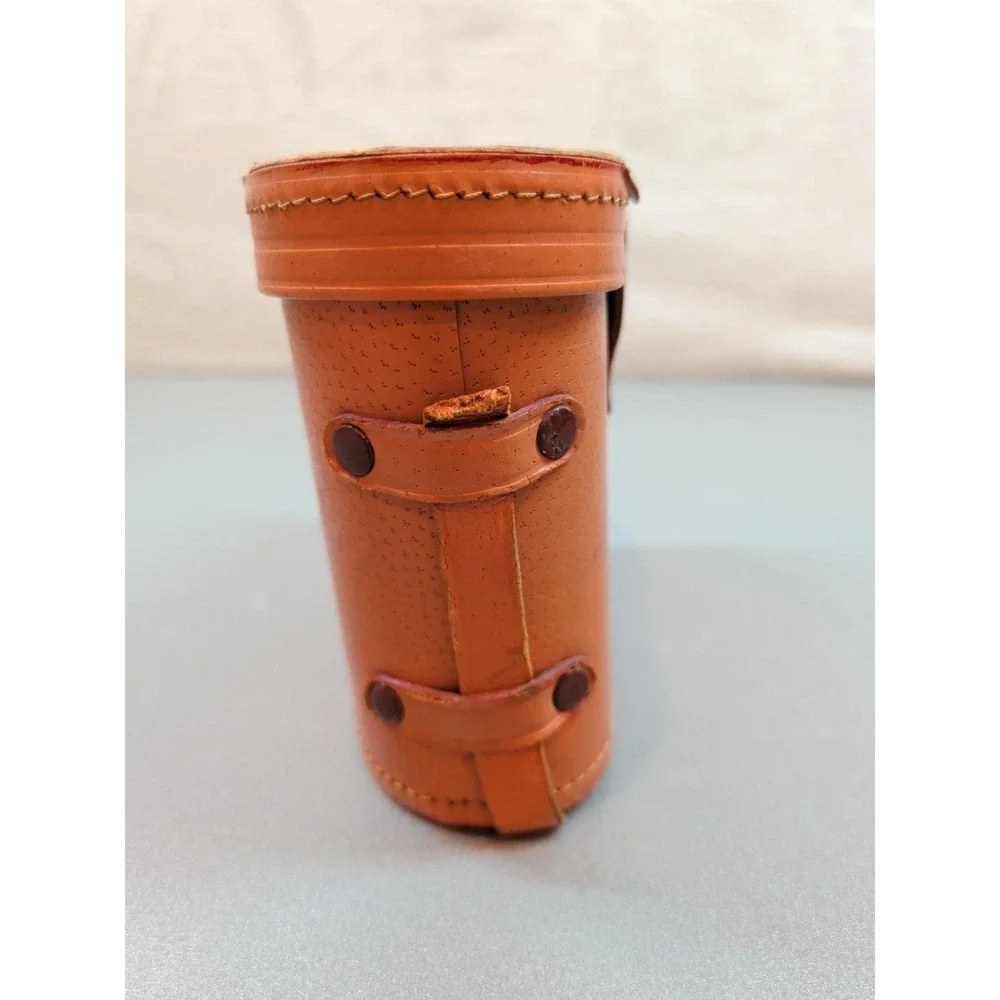 Vintage Daylite 6x30 Binoculars Tan Leather Case and Strap Mid-Century Japan